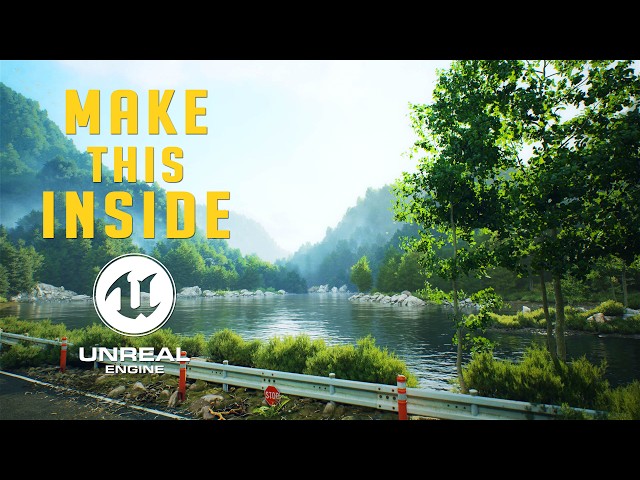 Unreal Engine 5.7.4 Beginner Tutorial - UE5 Starter Course 2026#unrealengine5  #megascans #cgi
