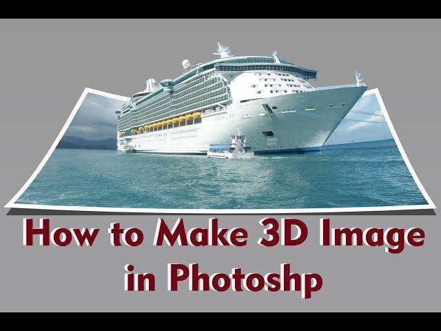 how to make 3D Image in Photoshop !! BUT2WHY