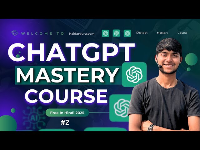 ChatGPT Interface Full Guide 2025 | Complete Tutorial in Hindi | AI Tools Mastery| episode-2