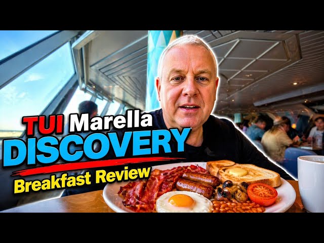 Full English Breakfast on Marella Discovery: Is Cruise Ship Food Actually That Bad?! 🍳