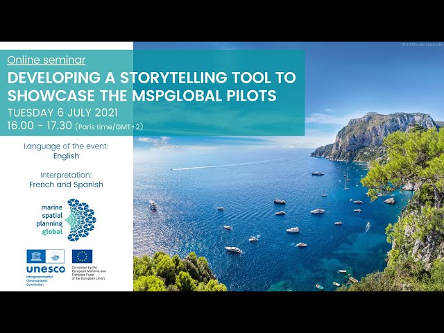 Developing a storytelling tool to showcase the MSPglobal pilots