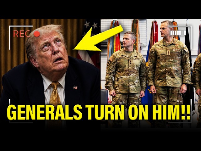 TOP Generals TURN ON Trump IN PUBLIC to STOP WAR!!!
