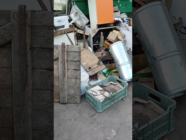 Dumpster, curbside junk and junk pile compilation. Poland.