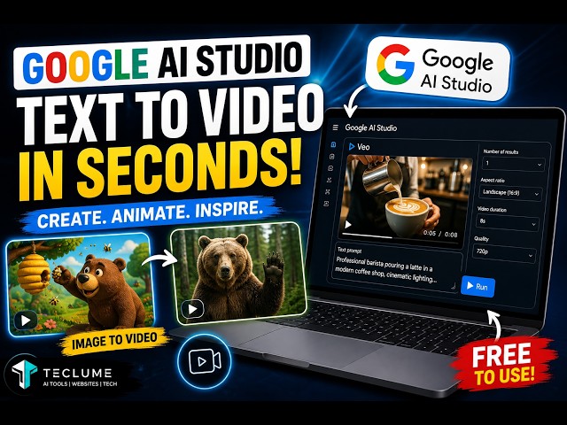 Google AI Studio Video Generator: Create AI Videos from Text & Images!