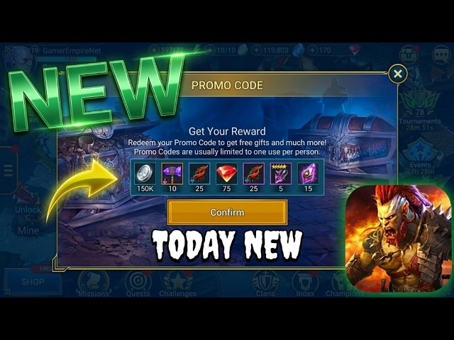 NEW Raid Shadow Legends Promo Code 🎮 FREE 5 Promo Packs to Claim Right Now! + NEW Raid Code 🎁