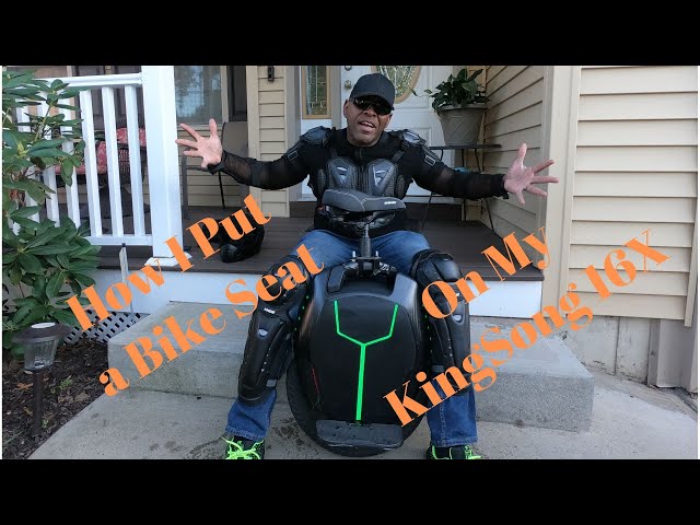KS16X - DIY Bike Seat Mod