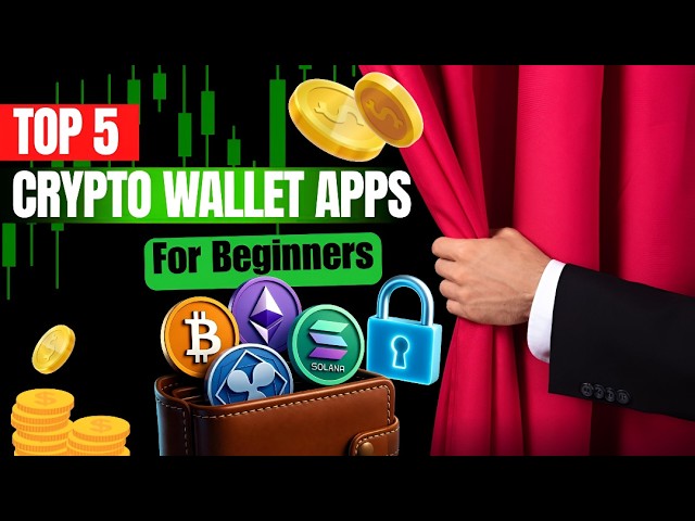 Top 5 Best Crypto Wallet Apps for Beginners (2025) | Safest & Easy-to-Use Wallets for Crypto