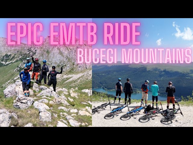 Epic eMTB Loop in the Bucegi Mountains | Dichiu – Bolboci – Saua Strunga – Moeciu – Padina 🚵‍♂️⚡