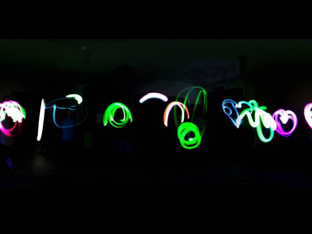 360 Light Graffiti