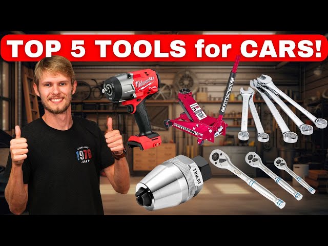 5 TOOLS You NEED to Work On Cars