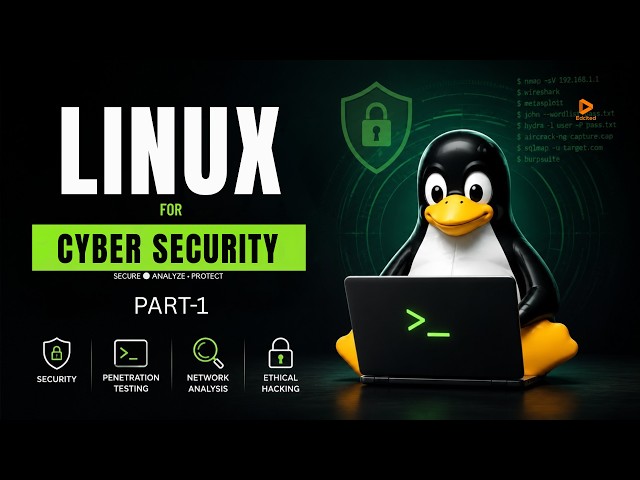 Linux for Cyber Security (Part 1) | Complete Beginner Guide 🛡️💻