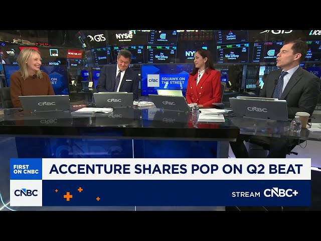 Accenture CEO Julie Sweet on AI demand: We’re seeing very significant long-term growth