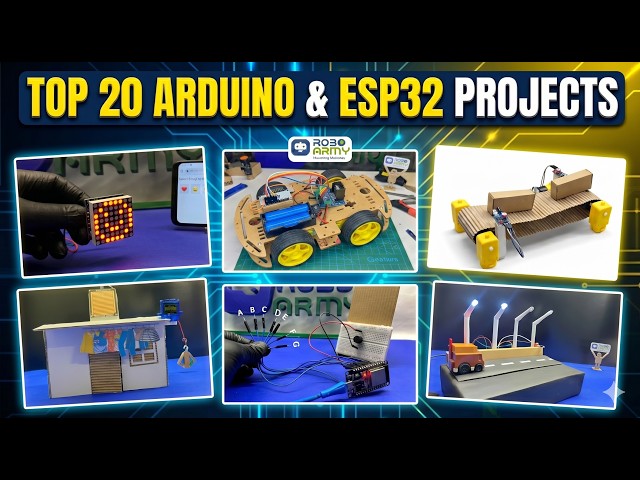 20 Cool Arduino & ESP32 Projects Every Student Can Build in 2026
