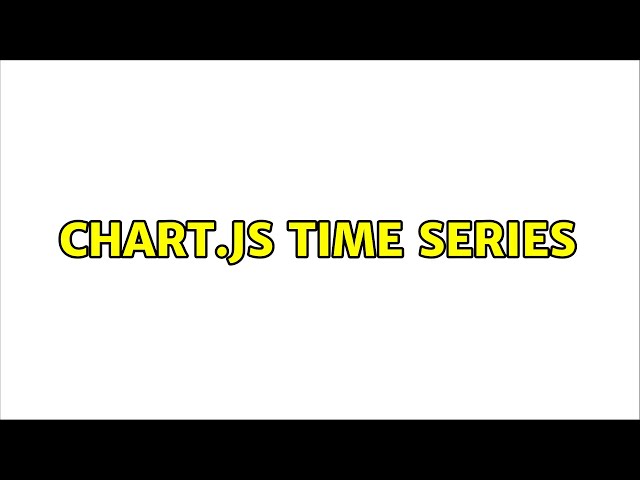 Chart.js time series