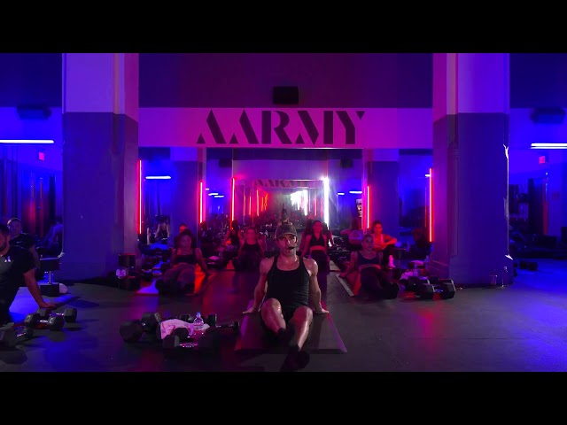AARMY 12PM Bootcamp Glutes and Arms with Coach Akin