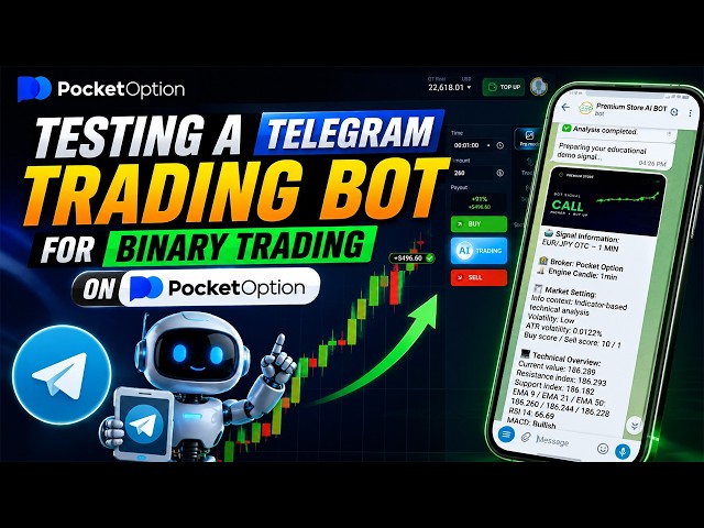 Testing a Telegram Trading Bot for Binary Trading on Pocket Option