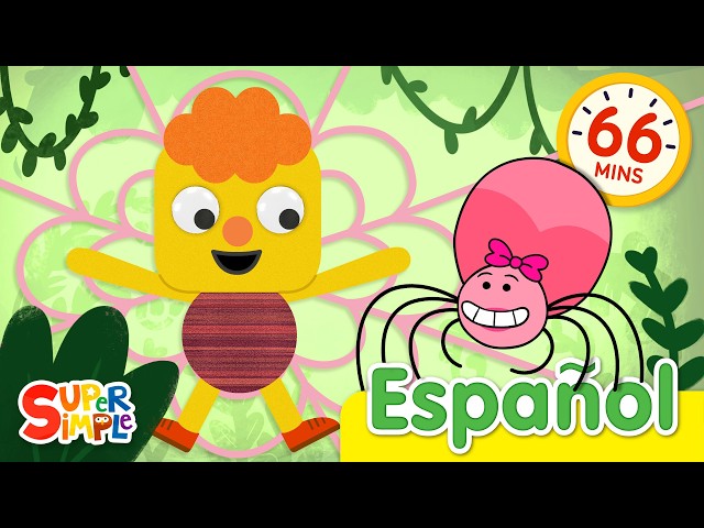 Soy Una Araña Grande Y Más | Canciones Para Aprender en Preescolar | Super Simple Español