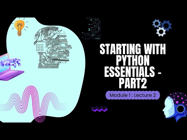 NLP | Starting with Python Essentials Part2 