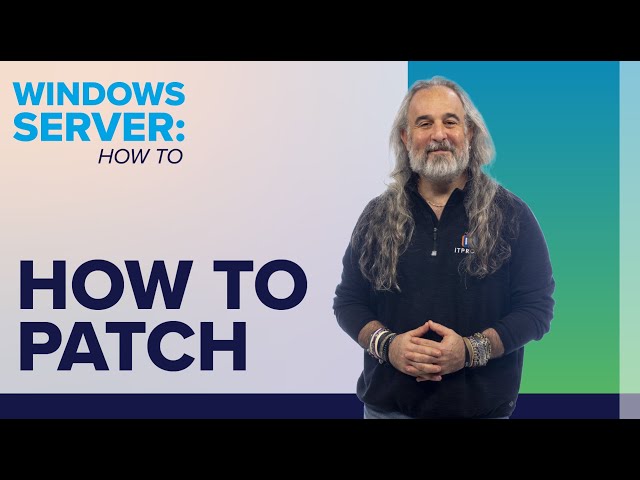 2 Ways to Patch on Windows Server 2022