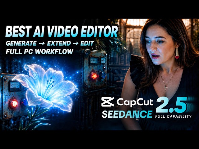 CapCut Seedance 2.5 1080P |  Best AI Video Editor Create AI Videos Faster