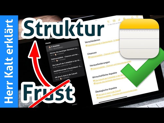 Apple Notes: Your anti-stress tool for research & homework