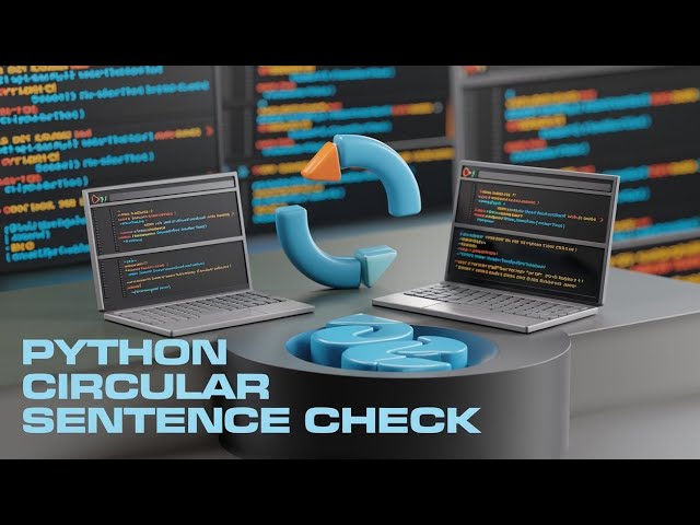 Circular Sentence using Python --- Leetcode