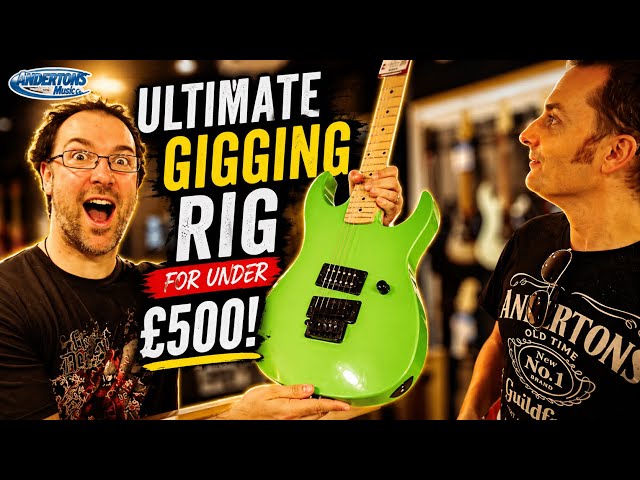 How To Gig For Under £500 - Gigging Guitar Rig Shopping Challenge!!