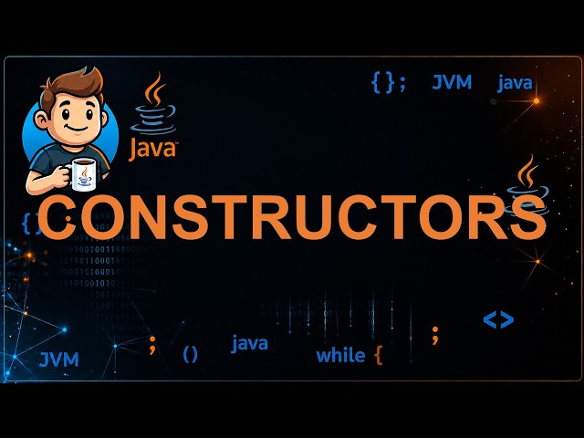 59 - Constructors in Java | Default & Parameterized Constructors Explained