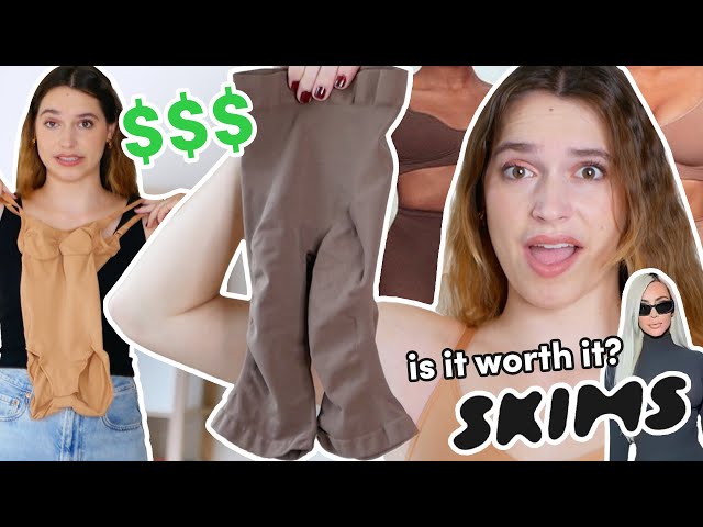 I Tried Skims Viral Shapewear (Before and Afters) | Testing TikTok