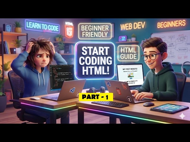 HTML tutorial for Beginners: Learn Complete HTML (Step-by-Step) | HTML basics for web development