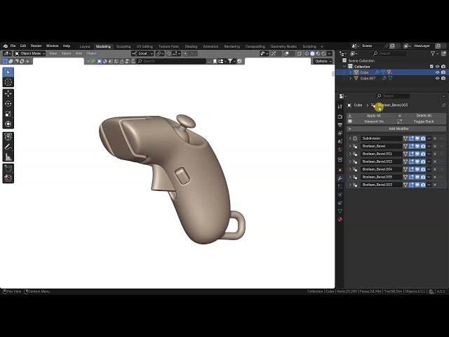 Blender Boolean Bevel Addon 1.1.6 Review & Tutorial