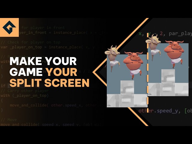 How to Make Split Screen Multiplayer in GameMaker