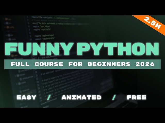 2.5 Hour Python Animated Course | Master Basics with Fun Examples｜ 8（Variables）
