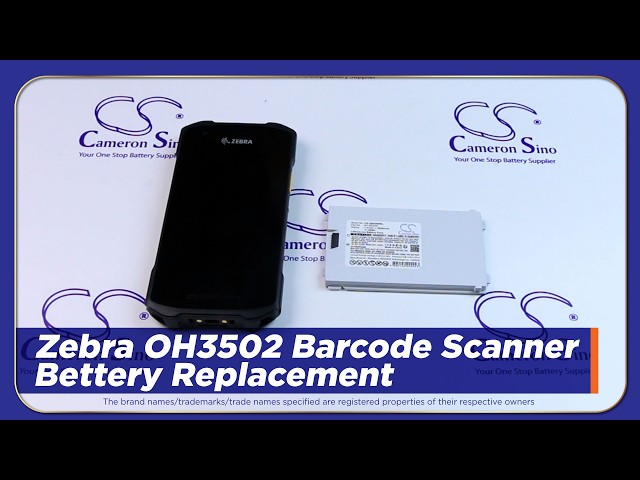 Battery for Zebra OH3502 Barcode Scanner