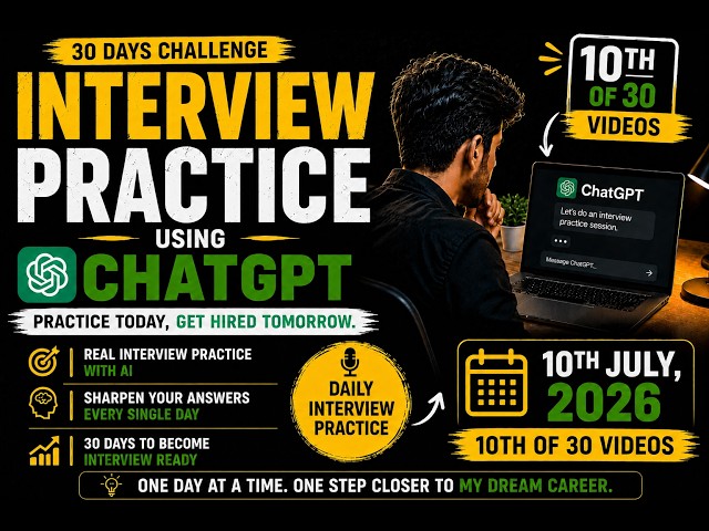 MERN Stack Mock Interview Practice | Day 10/30 | Real Interview Questions | 10 July 2026