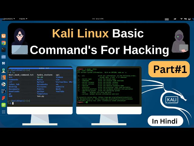 Kali Linux Basic to Advance  Command's for Hacking in Hindi 2025 || All Linux Command's