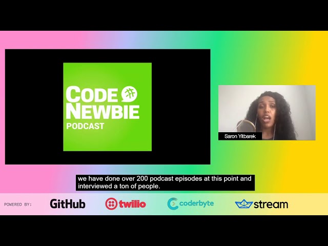 Saron Yitbarek - What I Learned From 6 Years Of Building CodeNewbie - Codeland 2020
