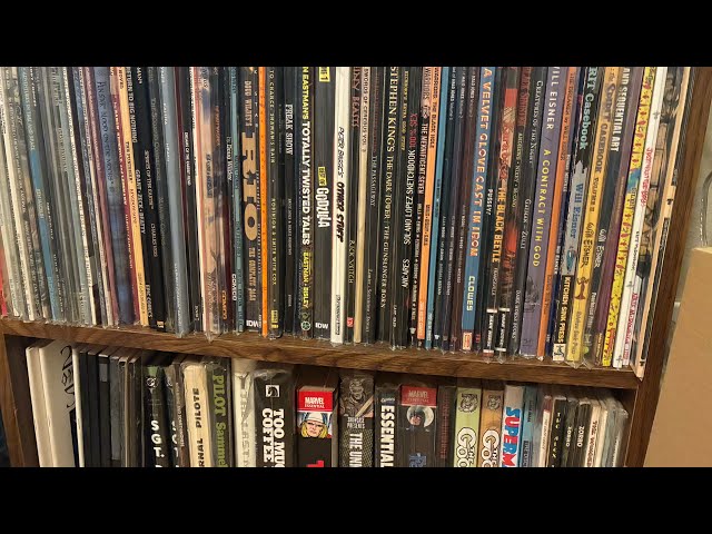 Comic Collection Tour Ep. 16 - Skinny Book Shelf part 2