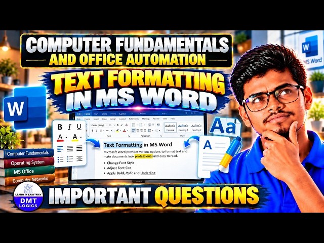 Text Formatting in MS Word