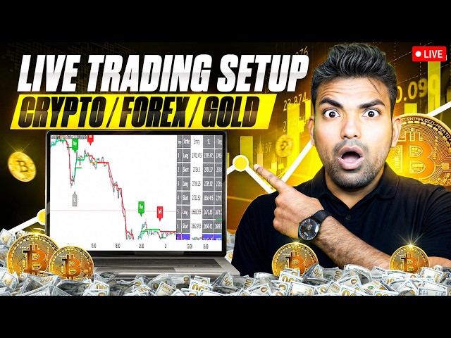 Live Trading Setup Today | Gold, Crypto & Forex Market Analysis | Surya Trading Tips