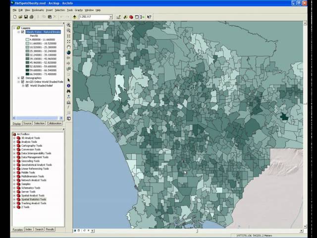 Hot Spot Analysis Part 1: Conceptualization of Spatial Relationships