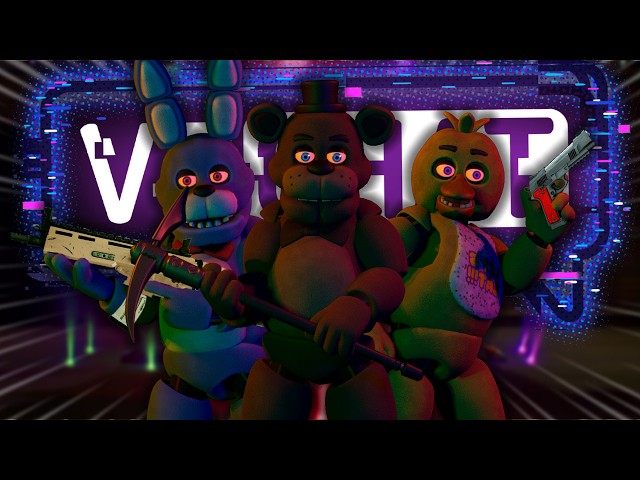 FIVE NIGHTS AT FREDDY'S JOINS FORTNITE IN VRCHAT! | Fortnite - Funny moments -