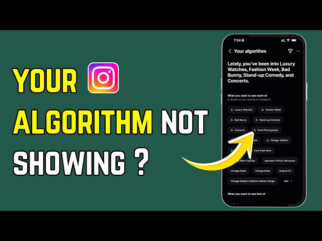 How to Fix “Your Algorithm” Not Showing on Instagram (2026) | Instagram Algorithm Fix