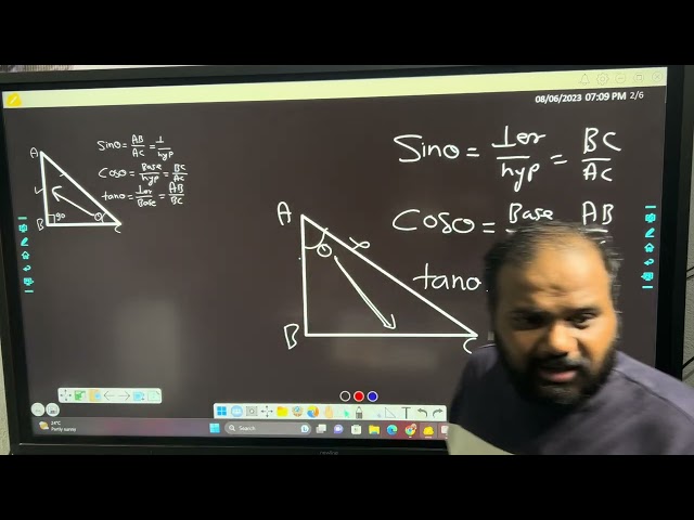 9 ICSE MATHS TRIGONOMETRY