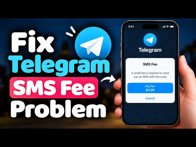 How To Fix Telegram SMS Fee Problem (Easy Fix)