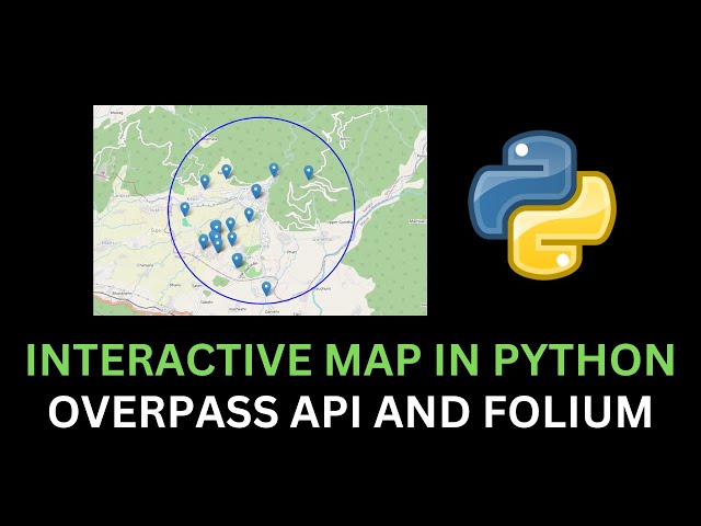 Map Places of Worship with Folium and Overpass API in Python
