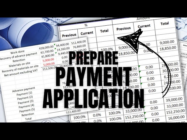 How to Prepare Payment Applications for Construction