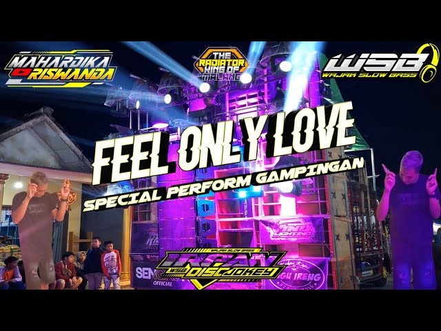 DJ ANDALAN RISWANDA FEEL ONLY LOVE || spesial perform dj gampingan.