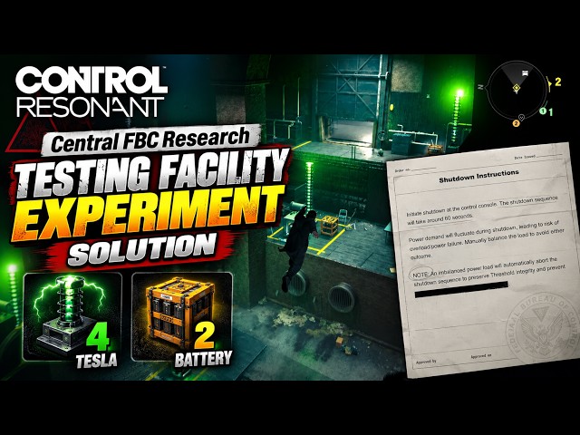 Testing Facility - FBC Research Facility Central Experiments (Unsupervised Science) Control Resonant
