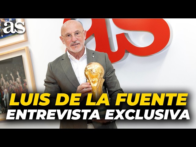 ENTREVISTA EXCLUSIVA AS a LUIS DE LA FUENTE: Mundial, los cambios, próxima lista, Eurocopa...